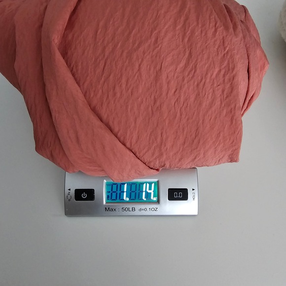 By Anthropologie V-Neck Waistless Maxi Somerset XL Terracotta Rose Crinkle Boho - Picture 11 of 11